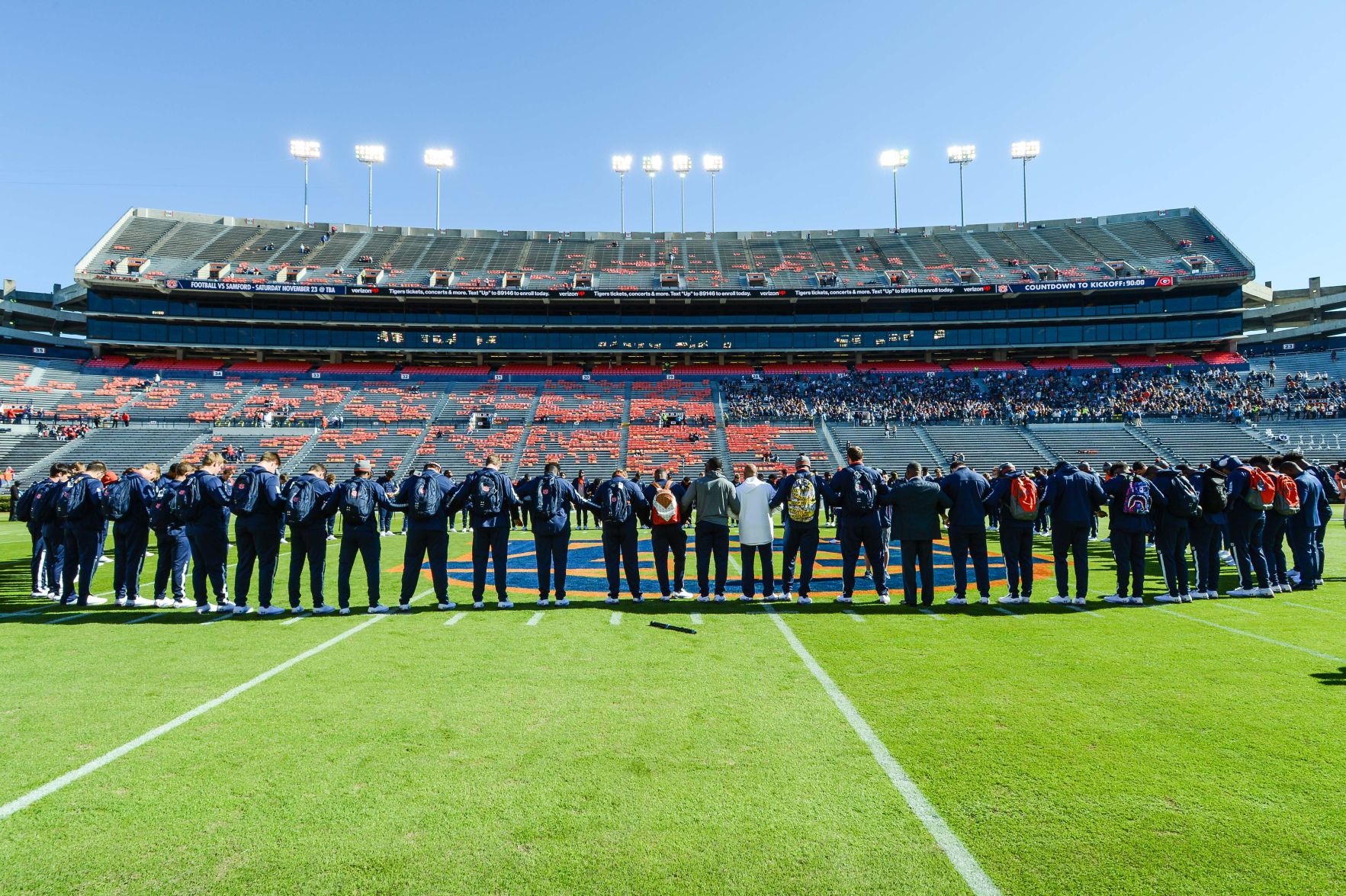 Georgia vs Auburn Football